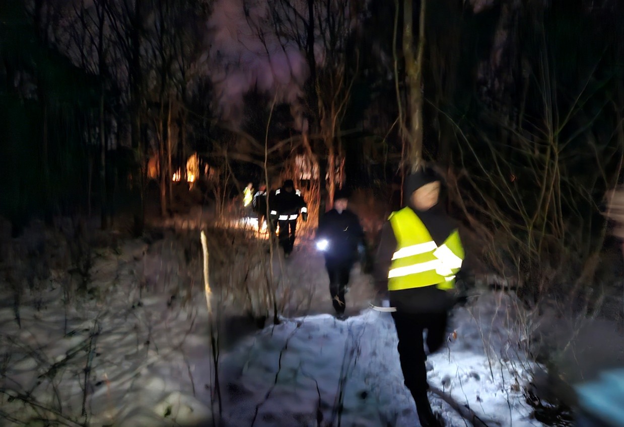 2026 På vej mod hundeskoven, som ligger i Skrydstrup Skov