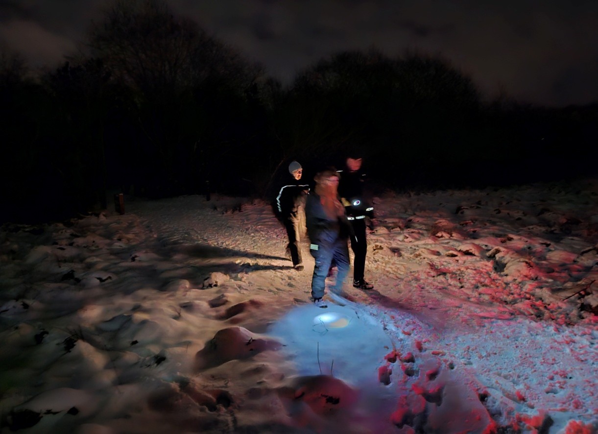 2026 Turen går nu tilbage til Kultur og Fritidscenter, hvor der er varm suppe